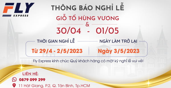 Thông báo nghỉ lễ 30/4- 1/5